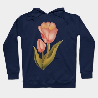 Rose Flower Stencil Hoodie